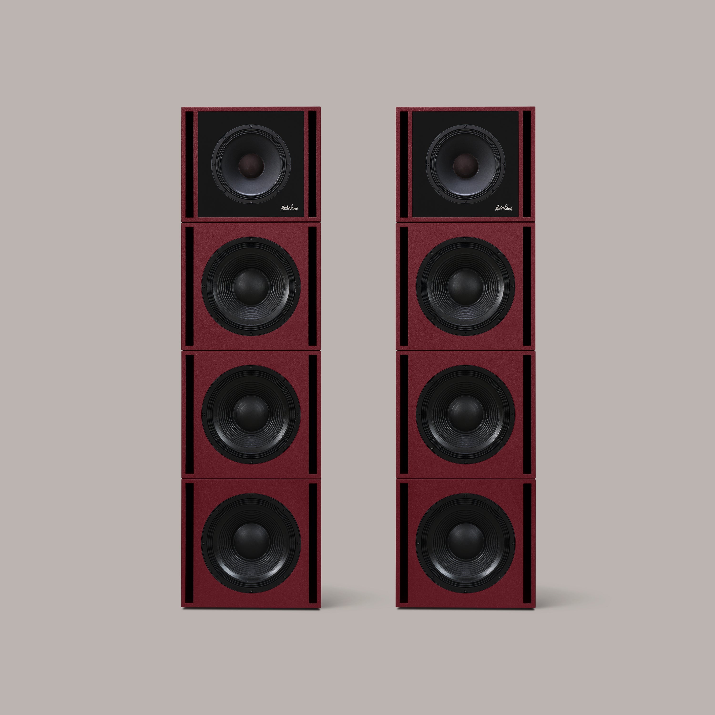 Clarity M - 1215 Audio System in Purple Red - MasterSounds