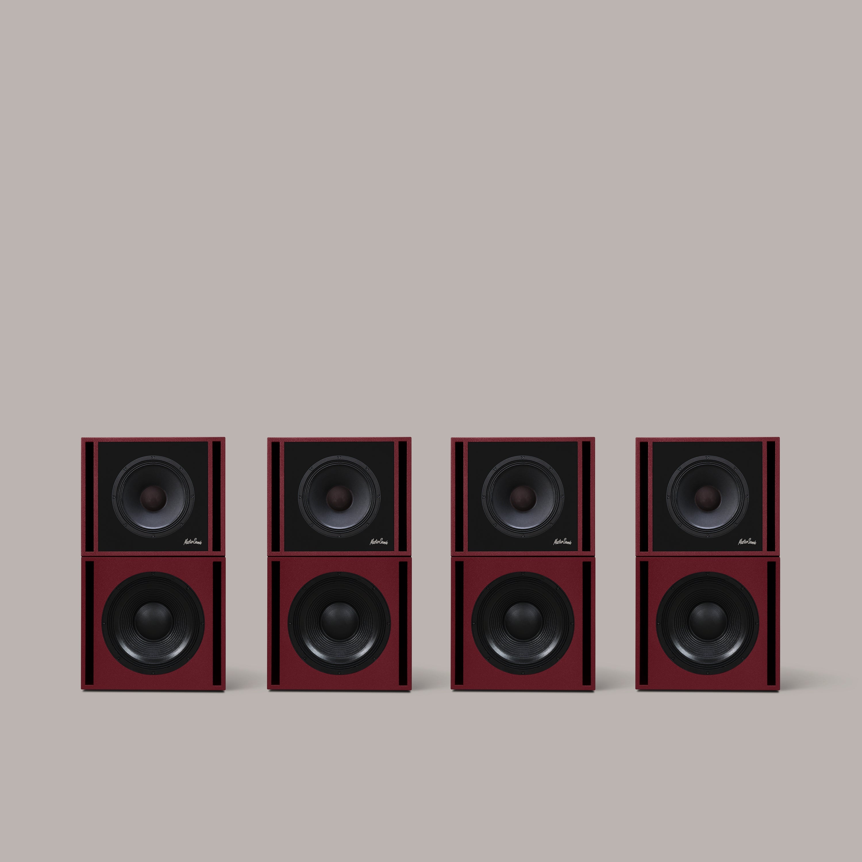 Clarity M - 1215 Audio System in Purple Red - MasterSounds