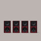 Clarity M - 1215 Audio System in Purple Red - MasterSounds