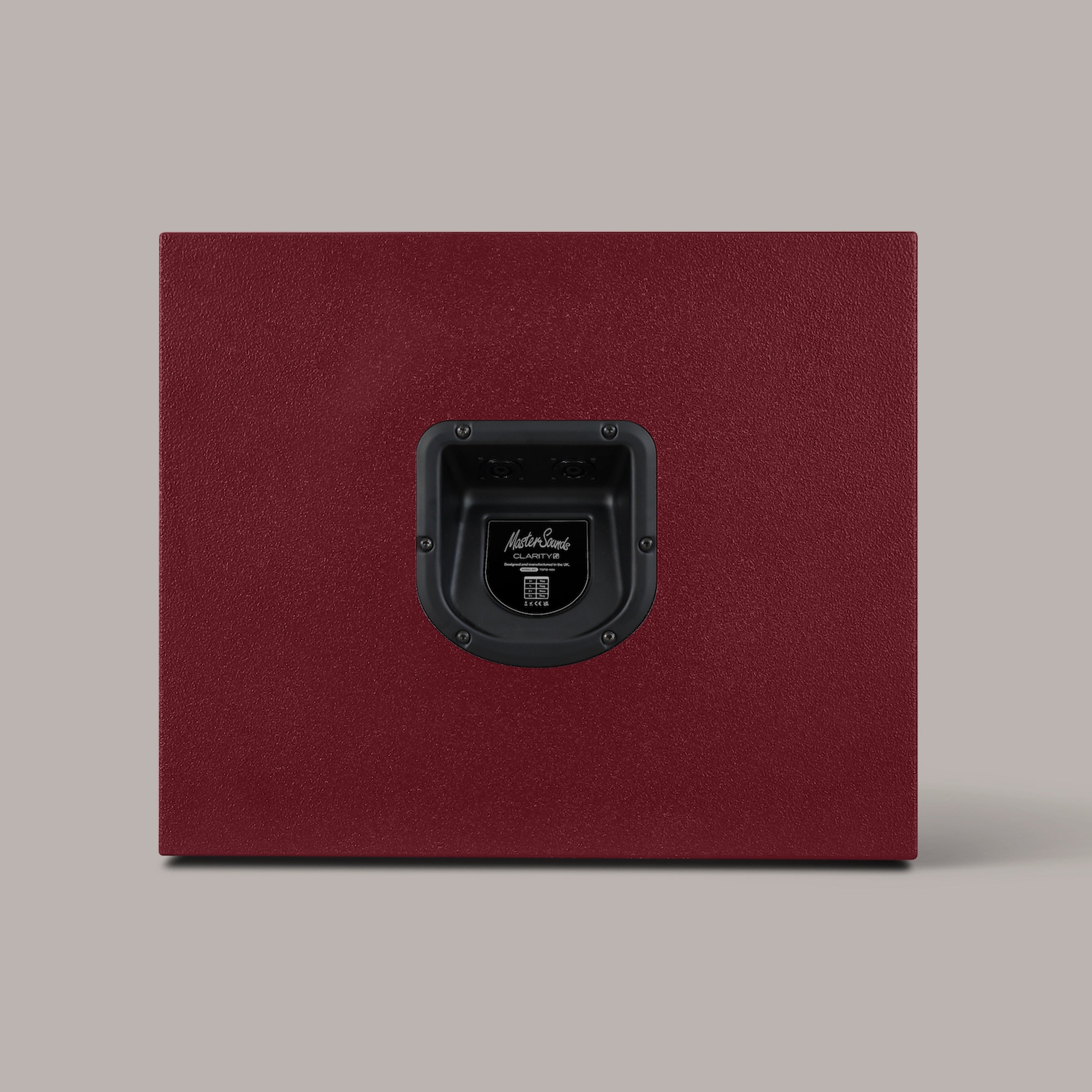 Clarity M - 1215 Audio System in Purple Red - MasterSounds
