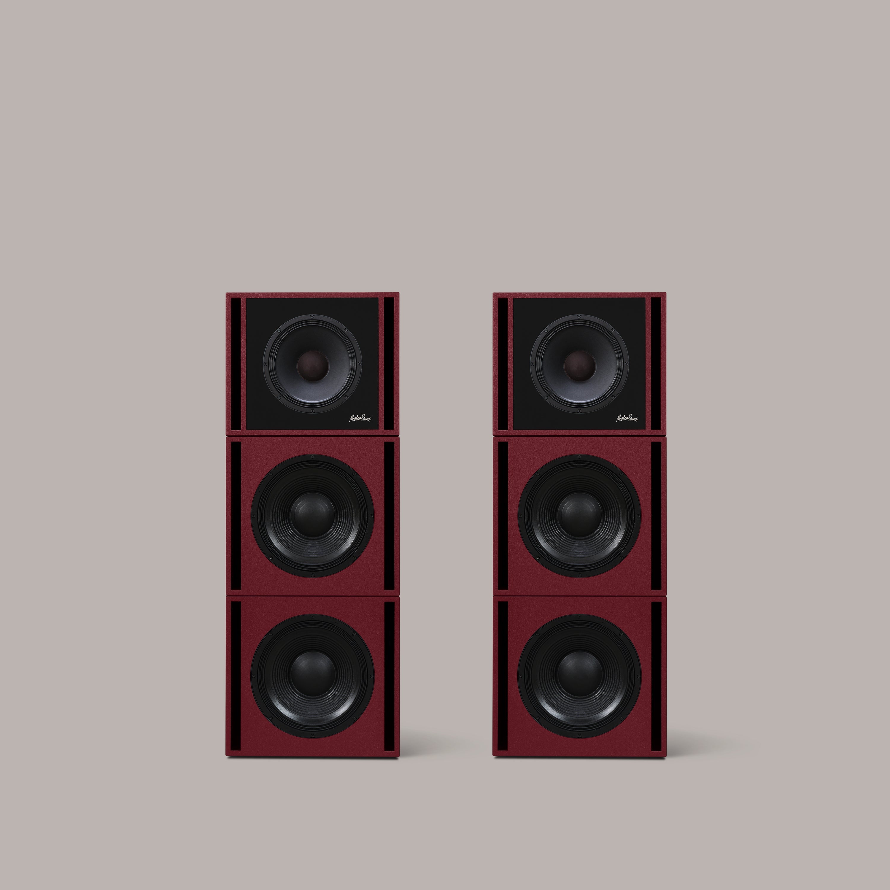 Clarity M - 1215 Audio System in Purple Red - MasterSounds