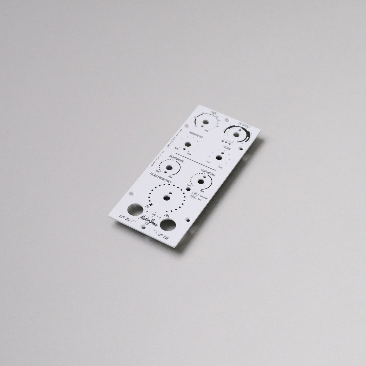 FX Faceplate White - MasterSounds