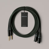 GroooveLINE Cable - XLR Male To 1/4” TRS Stereo Pair - MasterSounds