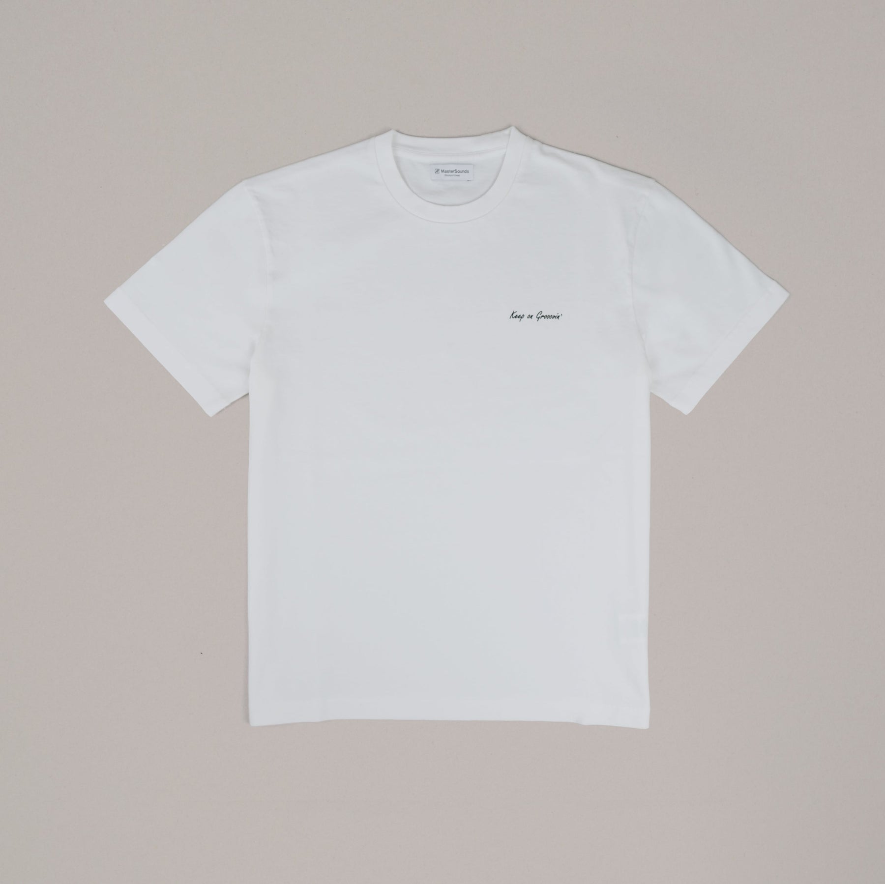 MasterSounds Classic White Tee - MasterSounds