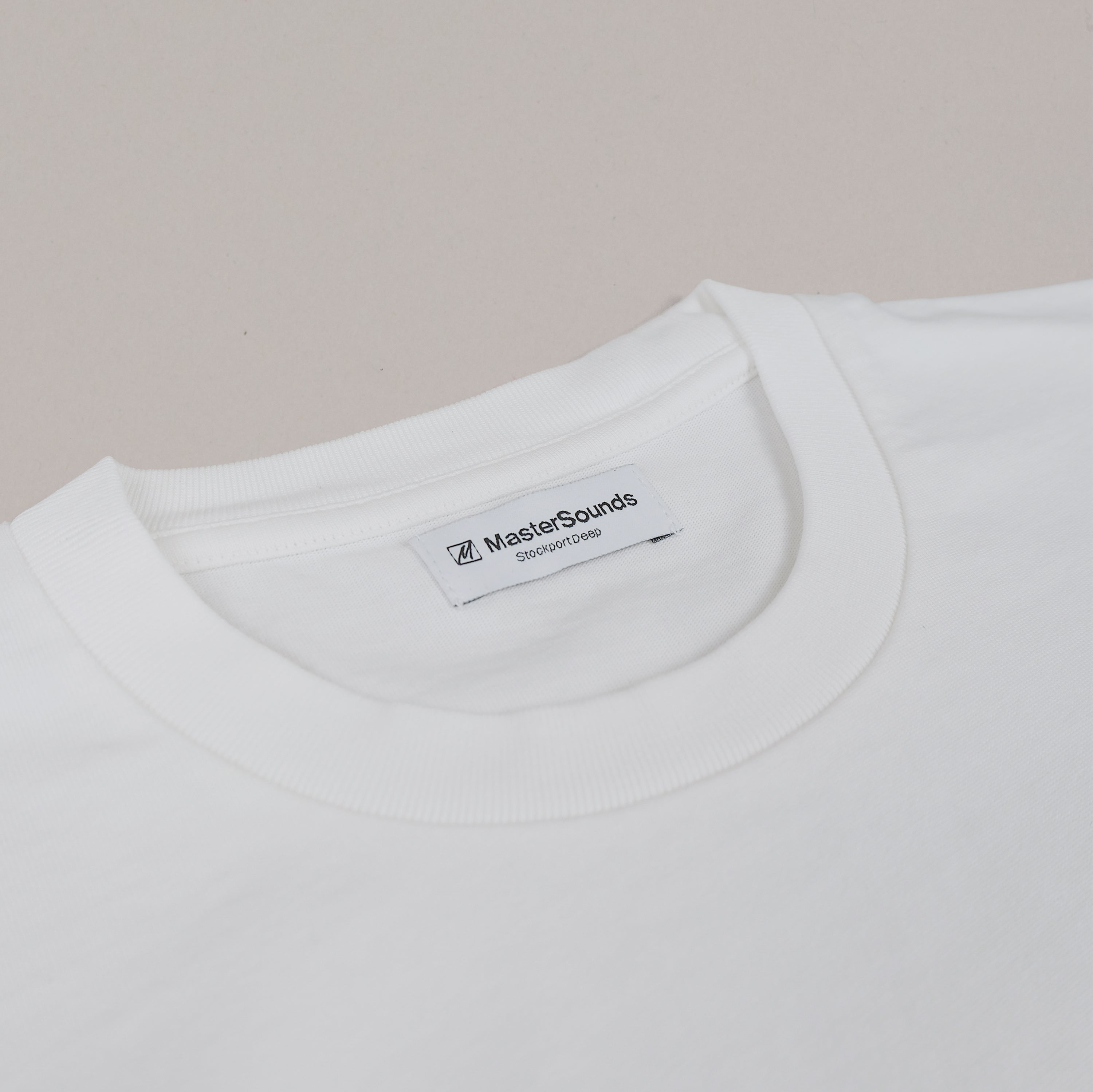 MasterSounds Classic White Tee - MasterSounds