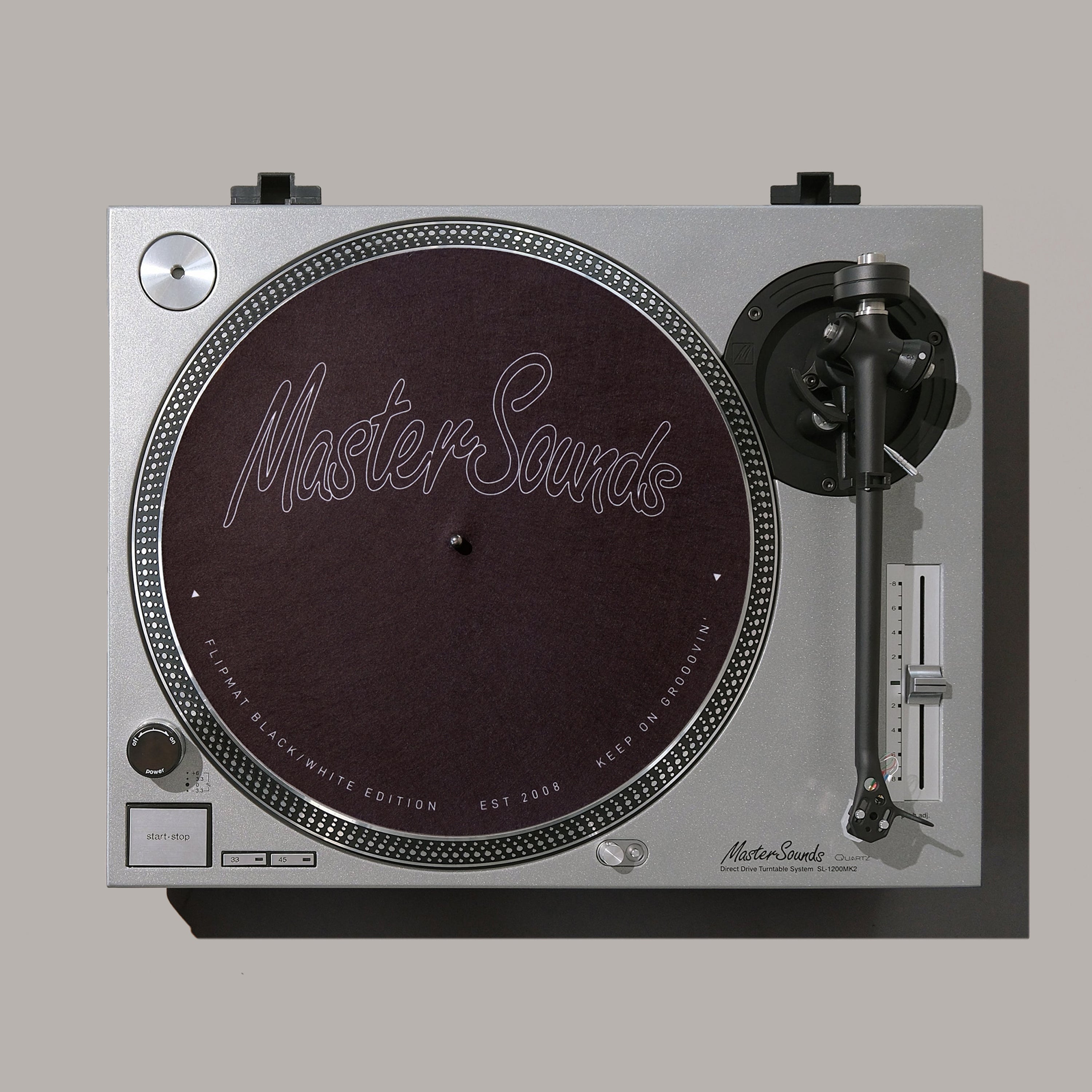 MasterSounds SL - 1200MK2 Single in Silver - MasterSounds