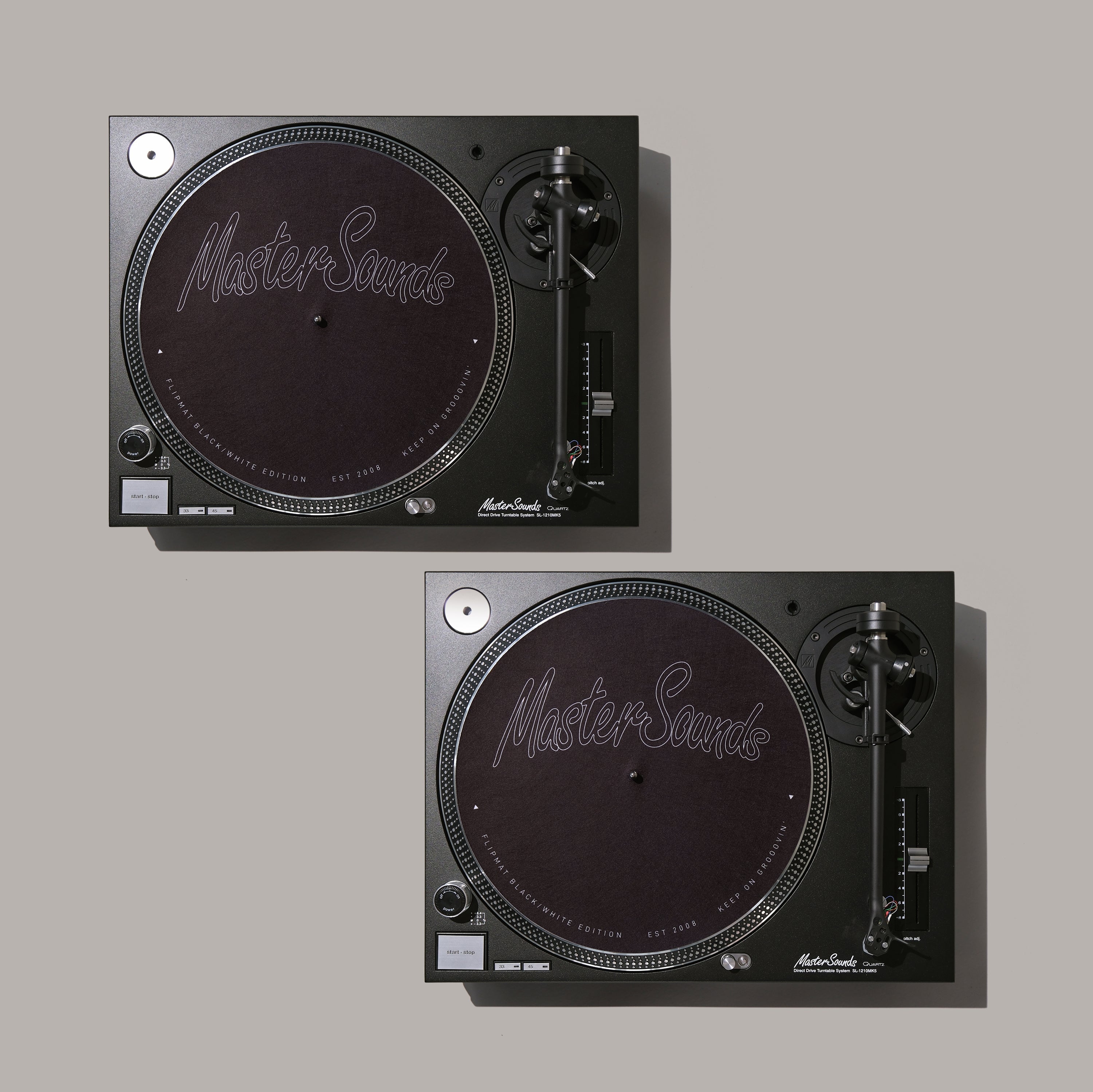 MasterSounds SL - 1210MK5 Pair in Textured Black - MasterSounds