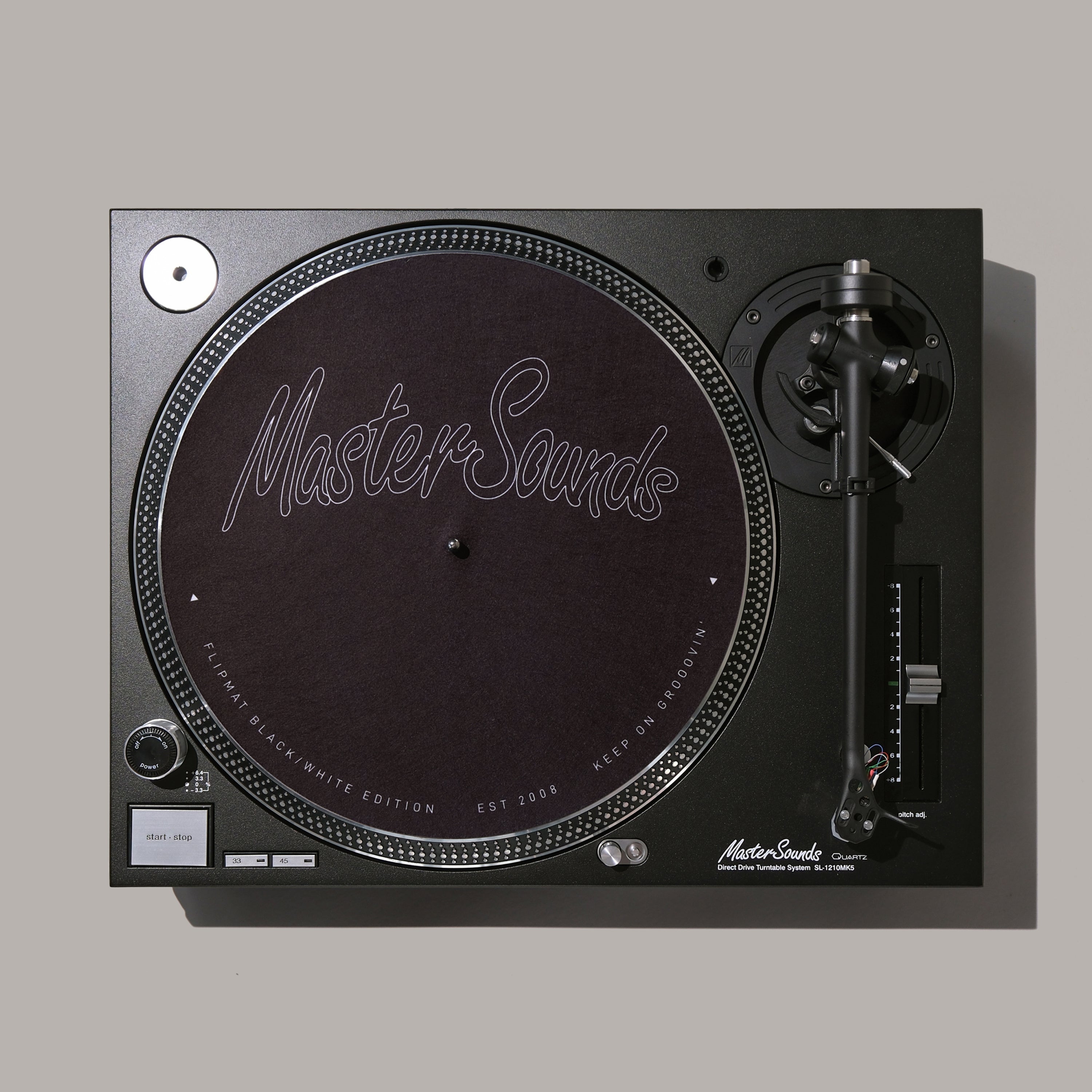 MasterSounds SL - 1210MK5 Single in Black - MasterSounds