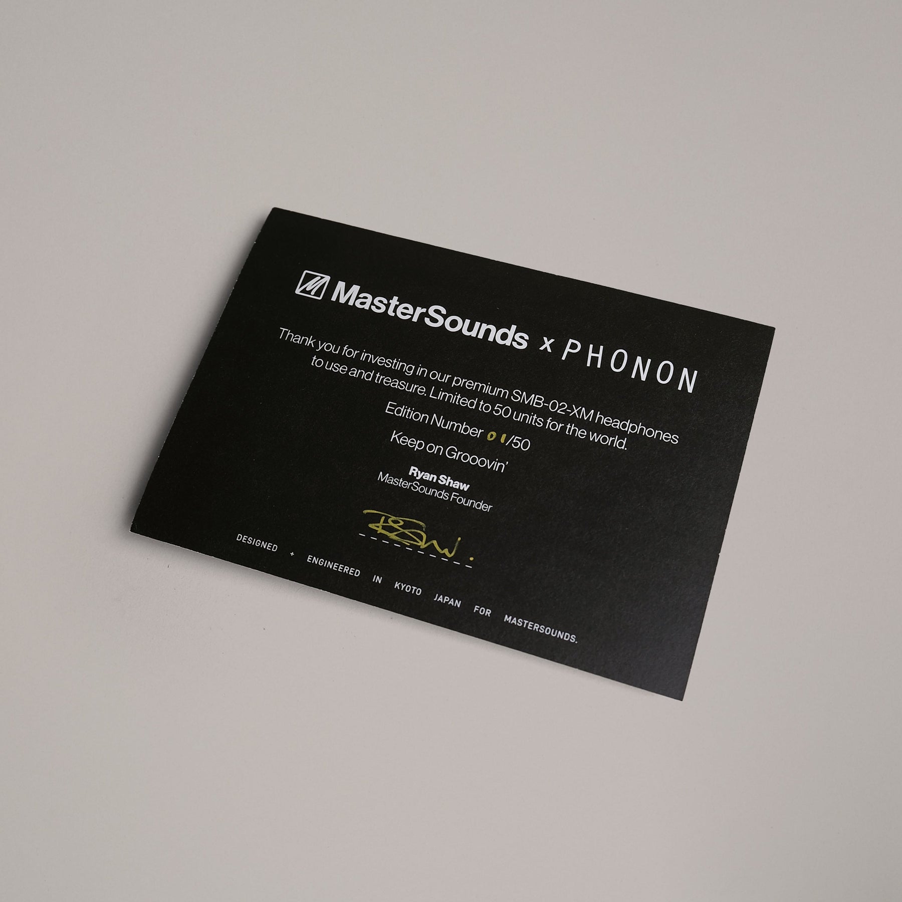 MasterSounds X Phonon SMB - 02G - XM Headphones - MasterSounds