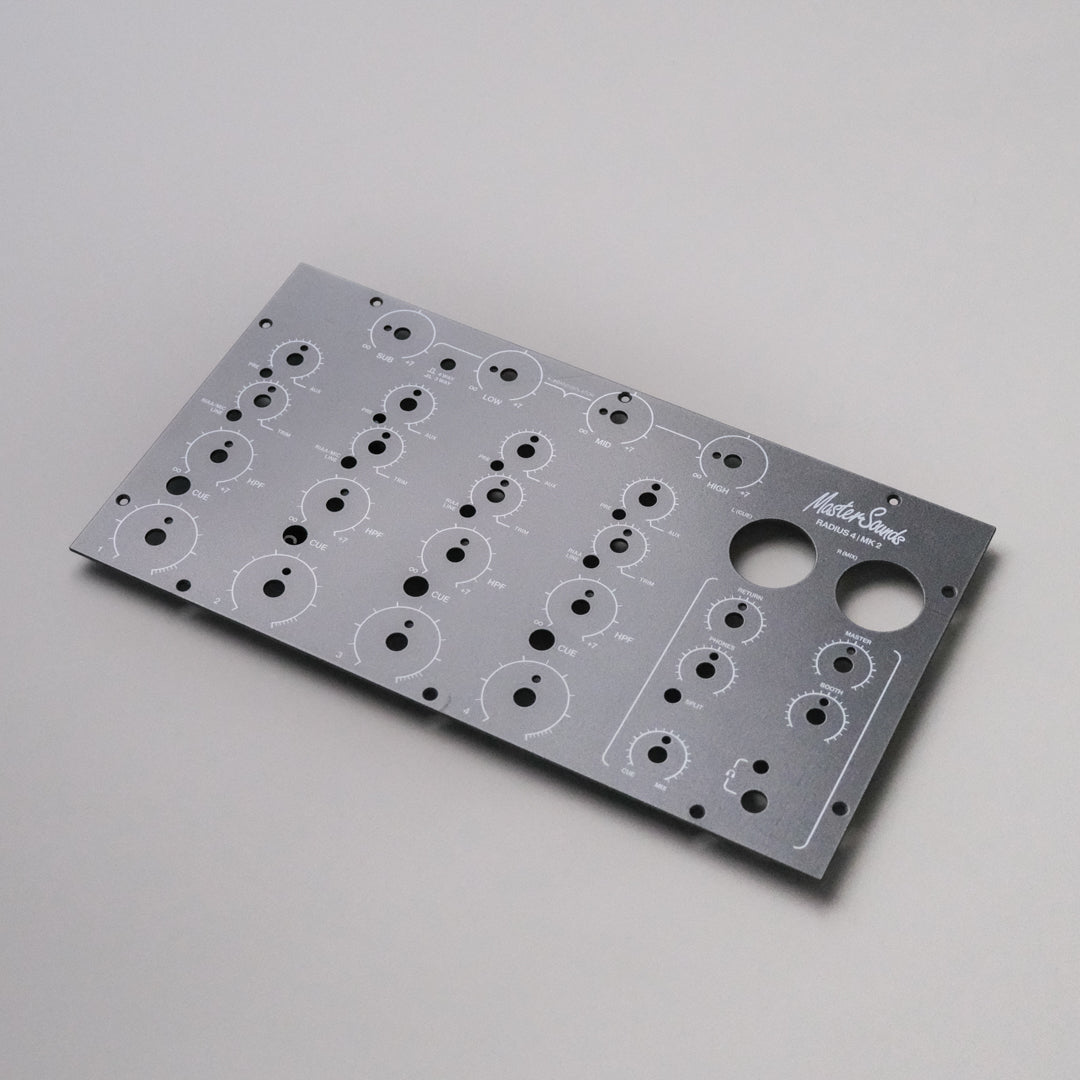 Radius 4 MK2: Grey Faceplate - MasterSounds