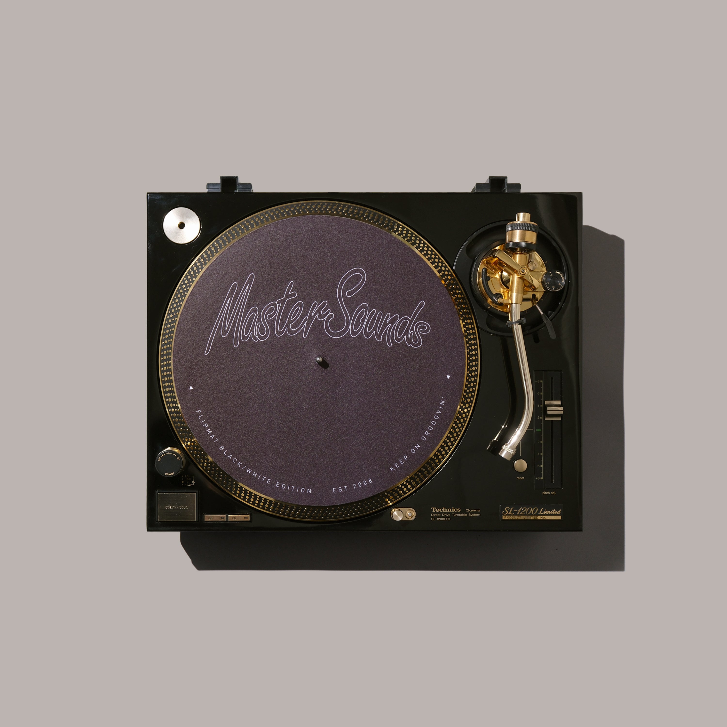 Technics SL - 1200LTD Gold Edition - Single - 0615 - MasterSounds