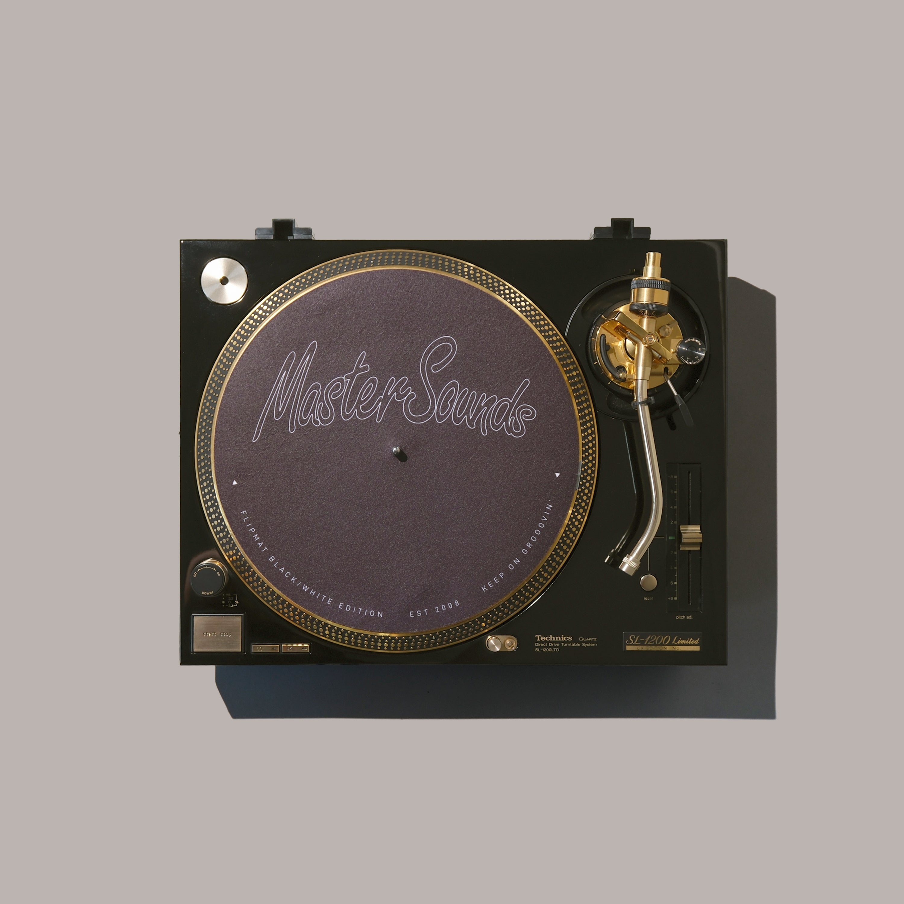 Technics SL-1200LTD Gold Edition - Single - 0616 - MasterSounds