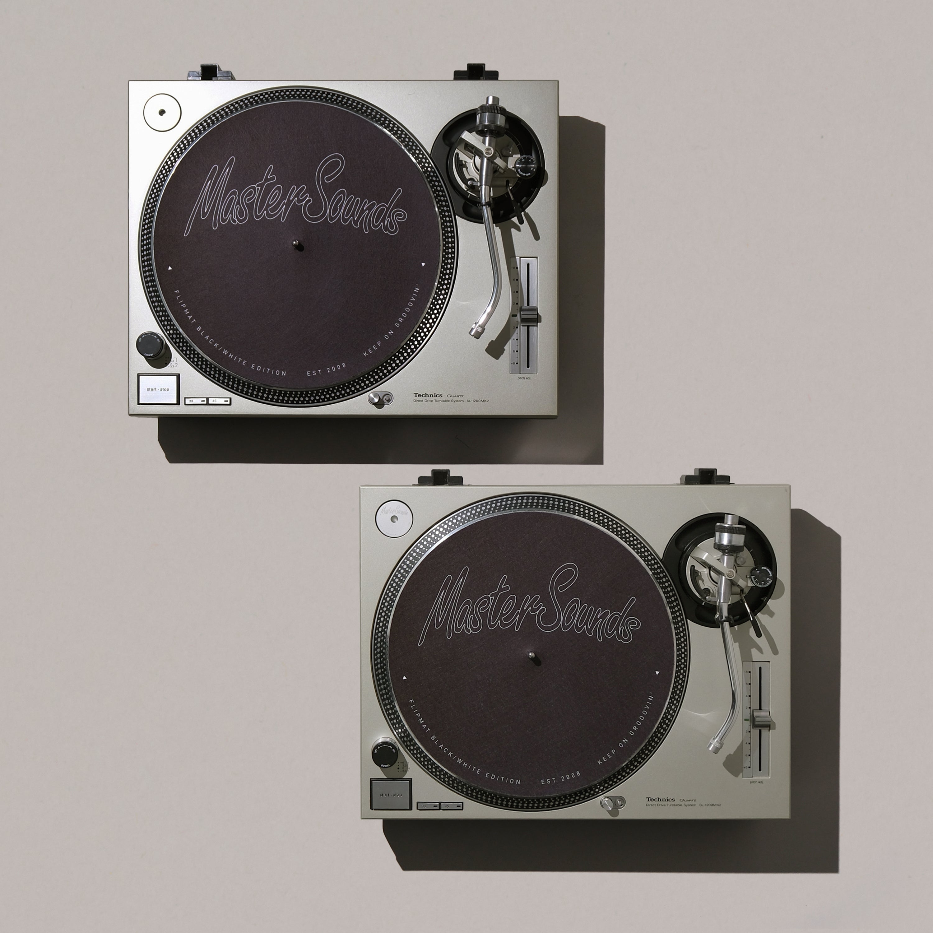Technics SL - 1200MK2 - Pair - 0612 - 0613 - MasterSounds