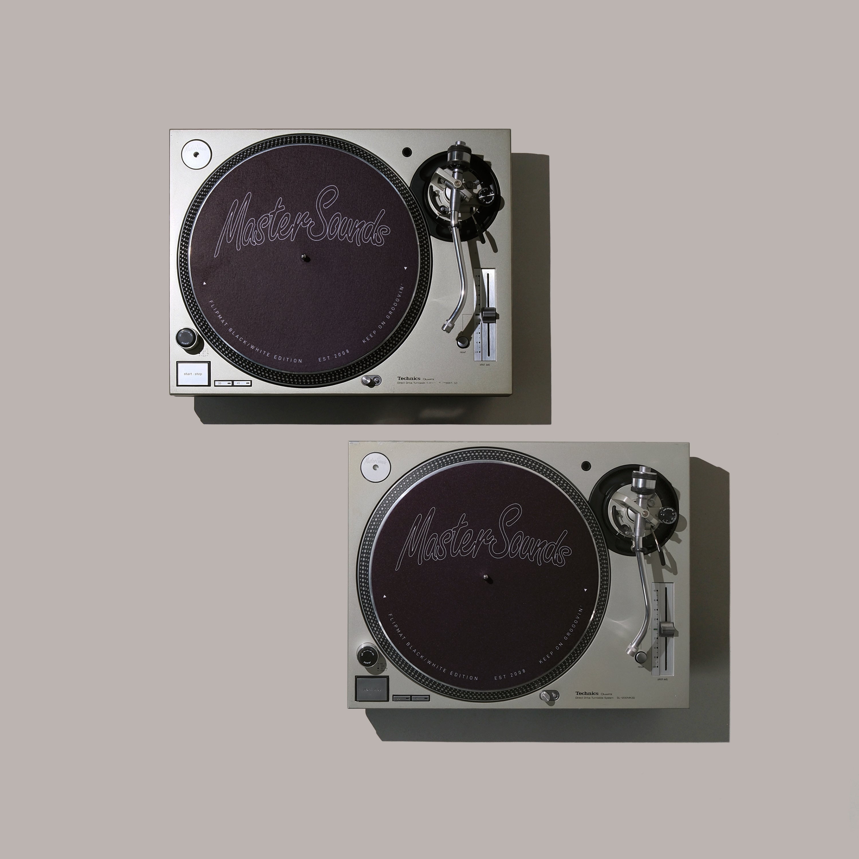 Technics SL-1200MK3D - Pair - 0664-0665 - MasterSounds