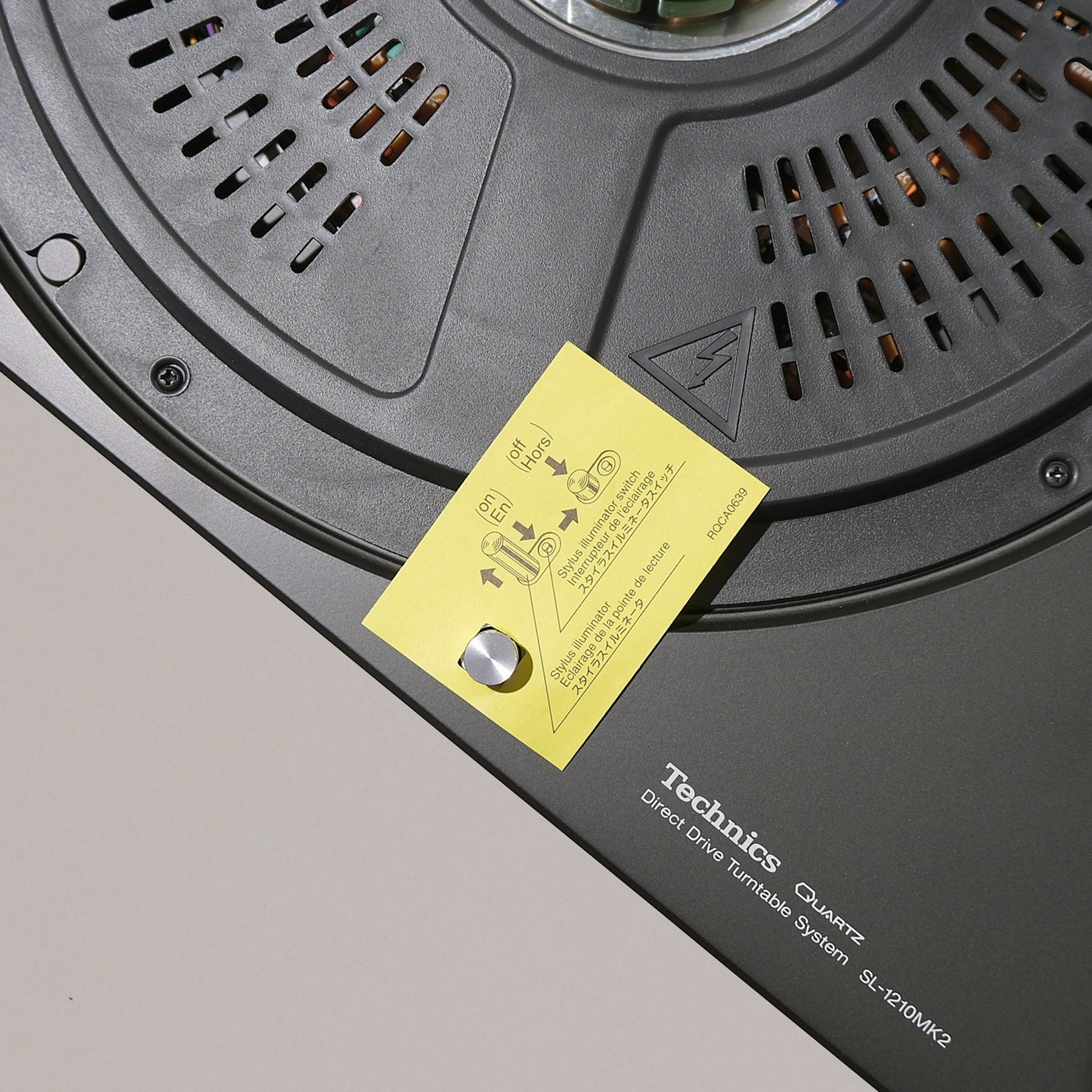 Technics SL - 1210MK2 "NOS" (Single) 0190 - MasterSounds