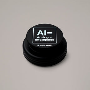 Turntable Weight - "Analogue Intelligence" Black - MasterSounds