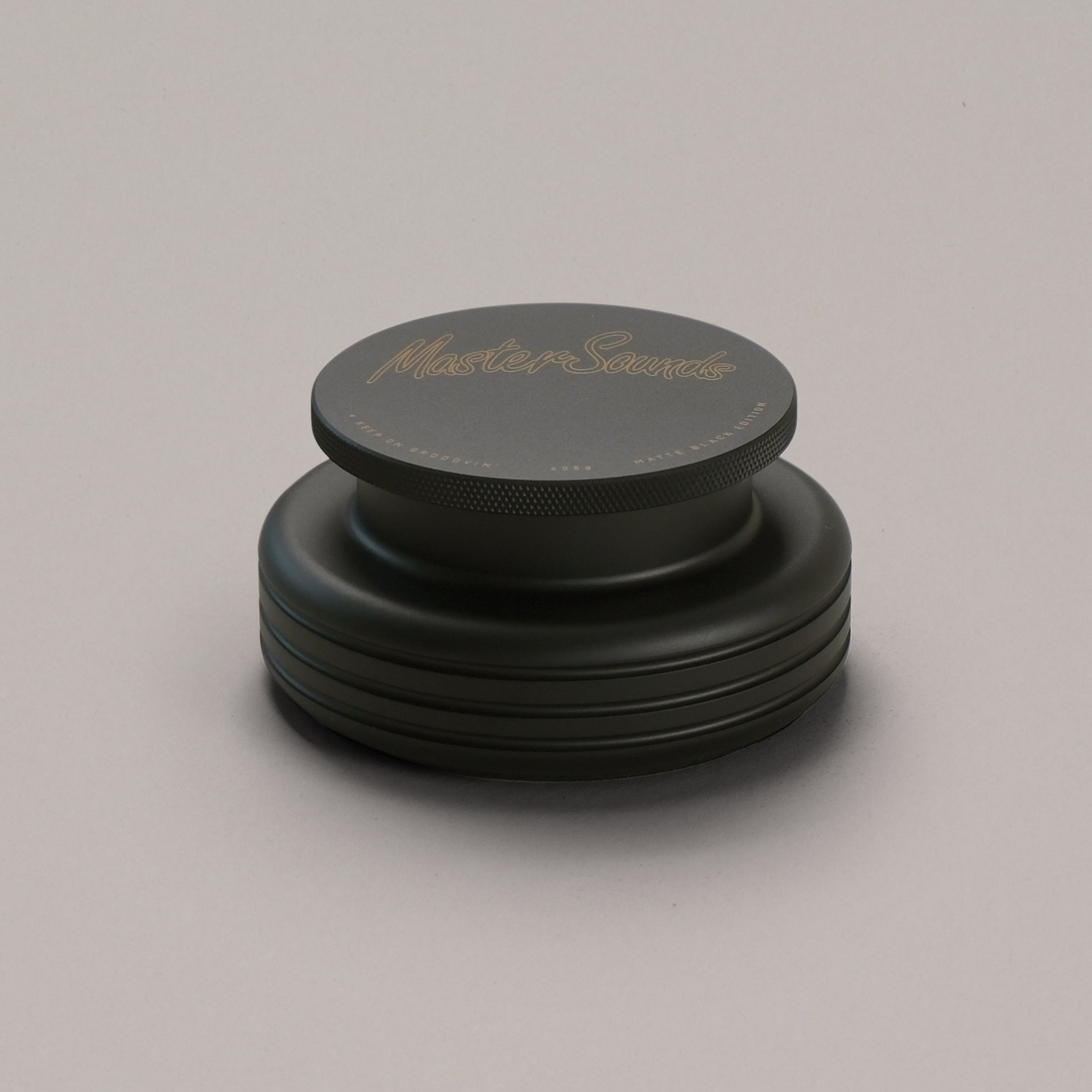 Turntable Weight - "Matte Gold" Black - MasterSounds