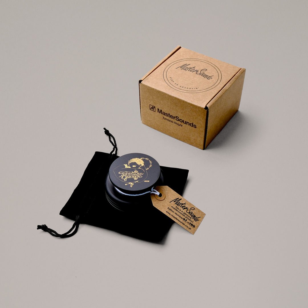 Turntable Weight - "Paradise Garage" Black - MasterSounds