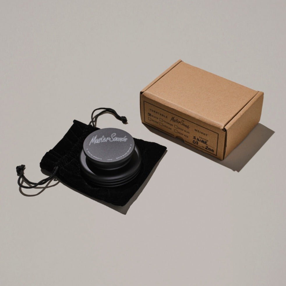 Turntable Weight - Black - MasterSounds
